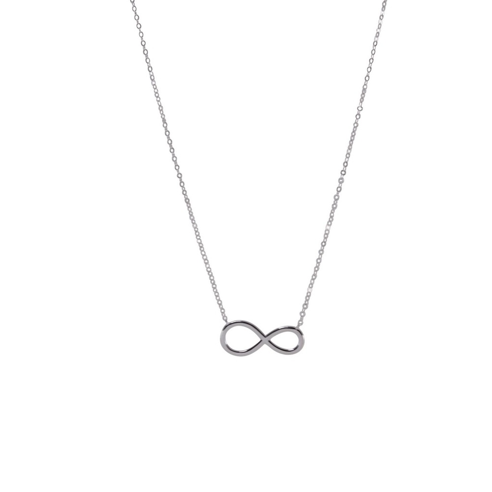 Silver Infinity Necklace